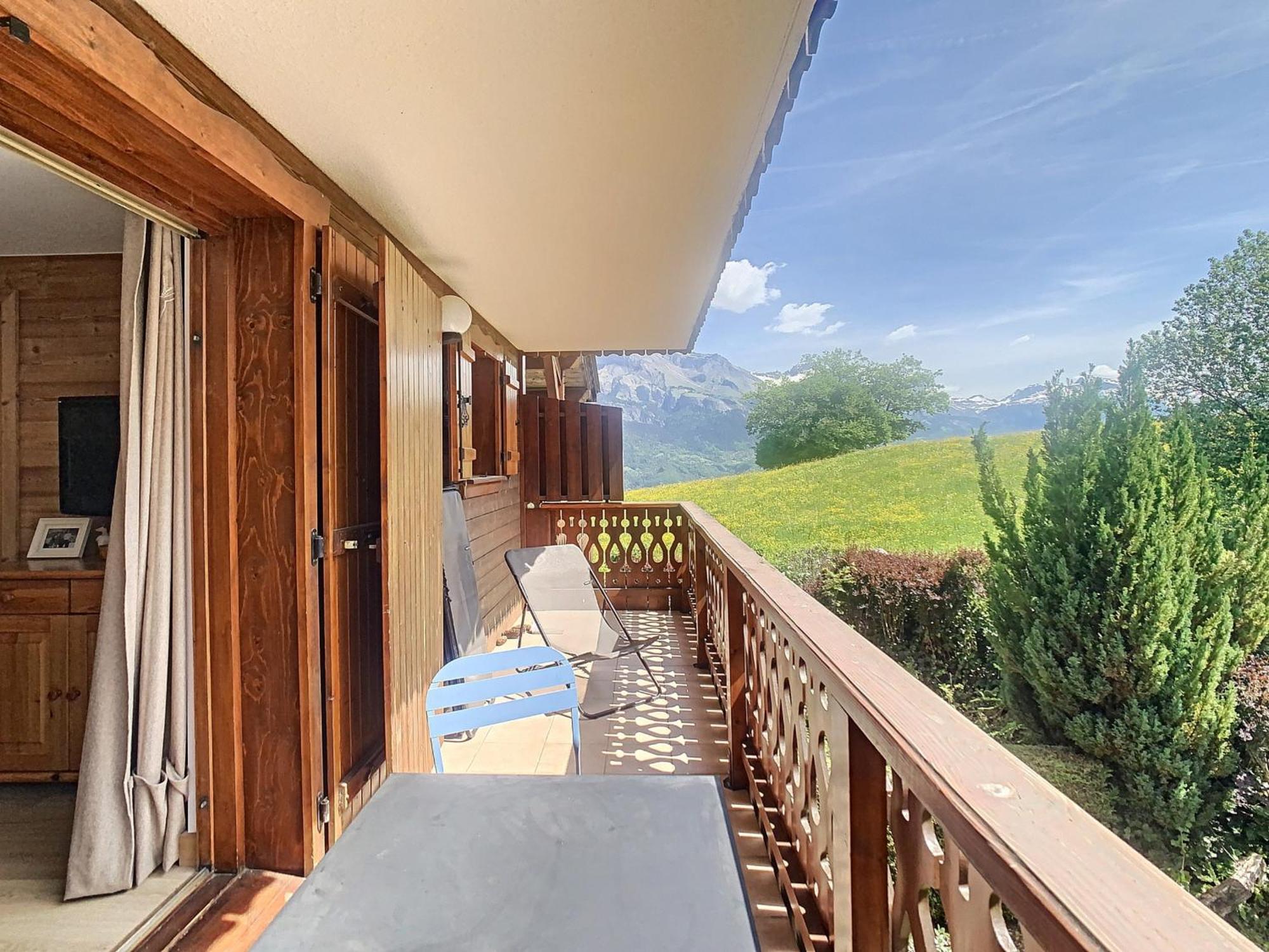 Appartement 2 Pieces + Cabine A Proximite Du Village Et Teleski, Cuisine Equipee - Fr-1-560-89 Combloux Dış mekan fotoğraf